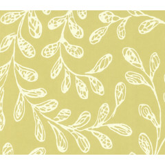 Tapet Audley, Yellow Luxury Leaf, 1838 Wallcoverings, 5.3mp / rola - Img 2
