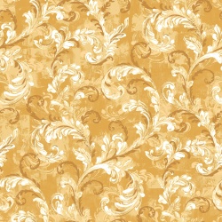 Tapet Byzantine Damask, Mustard, Coordonne, 5mp / rola - Img 2