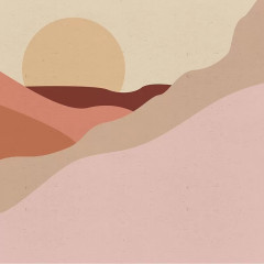 Tapet Desert Postcard (Warm), VLAdiLA - Img 3