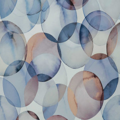 Tapet Honesty, Opal Blue Luxury Geometric, 1838 Wallcoverings, 5.3mp / rola - Img 2