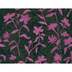 Tapet lavabil Blooming Damask, Fuchsia, TresTintas 5mp / rola - Img 2