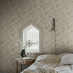 Tapet lavabil, Emilie, Honey, Sandberg, 5.3mp / rola - Img 3