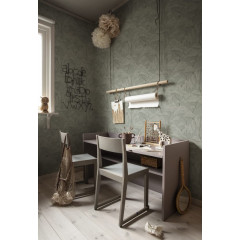 Tapet lavabil Kristoffer Sage Green, Sandberg, 5.3mp / rola - Img 1
