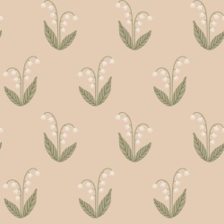 Tapet lavabil, Lilly, Blush, Sandberg, 5.3mp / rola - Img 2