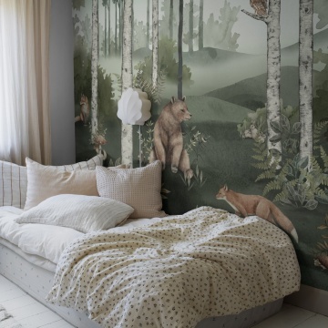 Tapet lavabil, Wild Forest Mural 6943, 1.3mp / rola - Img 3