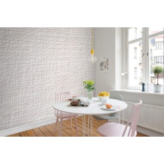 Tapet Note Sheets, Soft Pink, repetitiv, Rebel Walls - Img 3