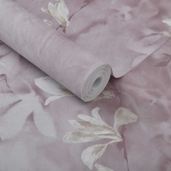 Tapet, Trailing Magnolia, Blush Pink Luxury Floral, 1838 Wallcoverings, 6.5mp / rola - Img 2