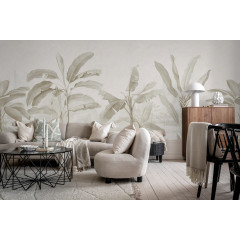 Tapet Tropical Palms, Beige, Rebel Walls - Img 1