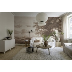 Tapet Vintage Tree, Rust, Rebel Walls - Img 1