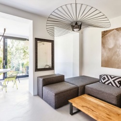 Vopsea decorativa de interior, efect VALPAINT I-BETON PLUS, finisaj mat, pentru pardoseala - Img 3