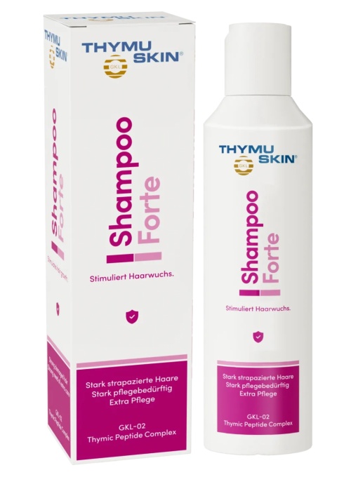 Sampon-tratament pentru caderea masiva a parului, THYMUSKIN FORTE, 200 ml