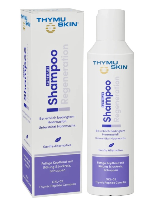 Sampon antimatreata si regenerator pentru scalp, THYMUSKIN, 200ml