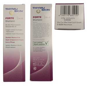 Sampon-tratament pentru caderea masiva a parului, THYMUSKIN FORTE, 200 ml