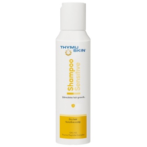Sampon-tratament in caderea moderata si severa a parului, alopecia difuza si areata, THYMUSKIN SENSITIVE, 100ml