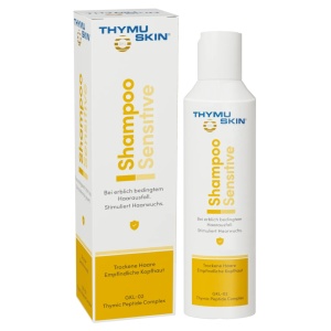 Sampon-tratament in alopecia difuza si areata, caderea moderata si severa a parului, THYMUSKIN SENSITIVE, 200ml
