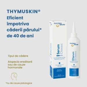 Eficienta Serum, Tratament Caderea Parului si Regenerare, THYMUSKIN CLASSIC, 200ml