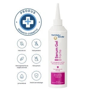 Serum, Tratament Par, Cadere masiva si Regenerare, THYMUSKIN FORTE, 200ml
