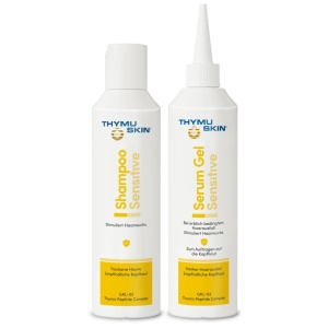 THYMUSKIN SENSITIVE, Sampon si Serum, Tratament Caderea Moderata si Difuza a Parului, 100ml, Promo
