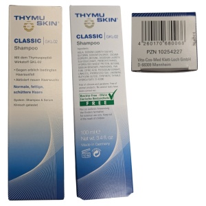 Sampon-tratament contra caderii parului, utilizare generala, THYMUSKIN CLASSIC, 100ml