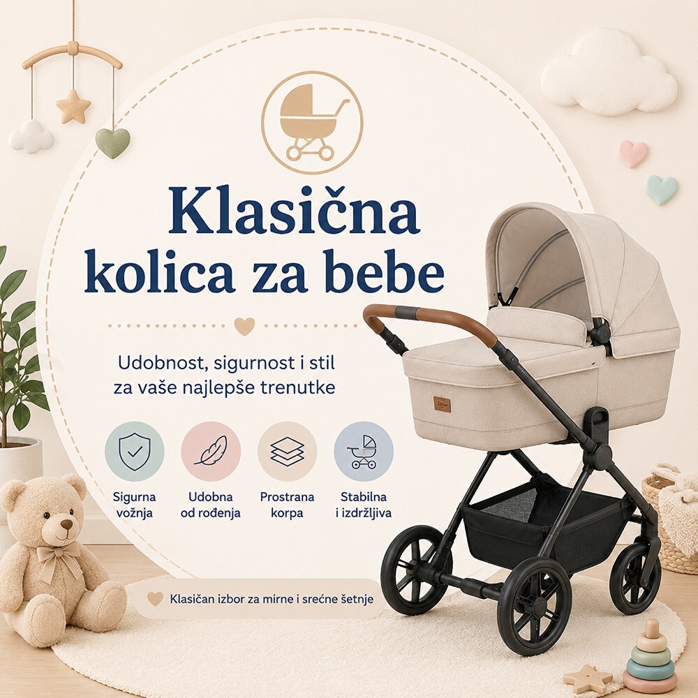 Klasična kolica za bebe