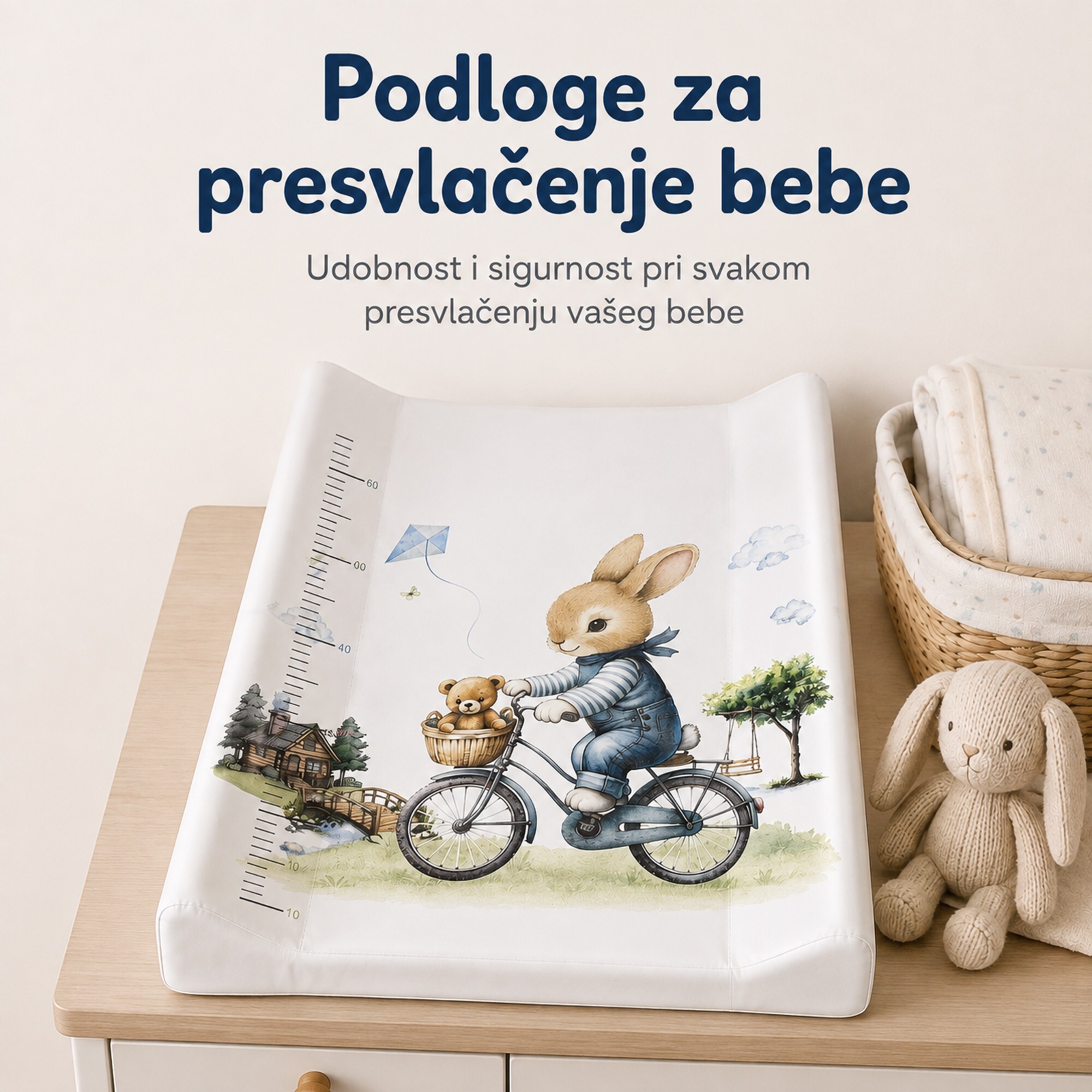 Podloge za presvlačenje bebe