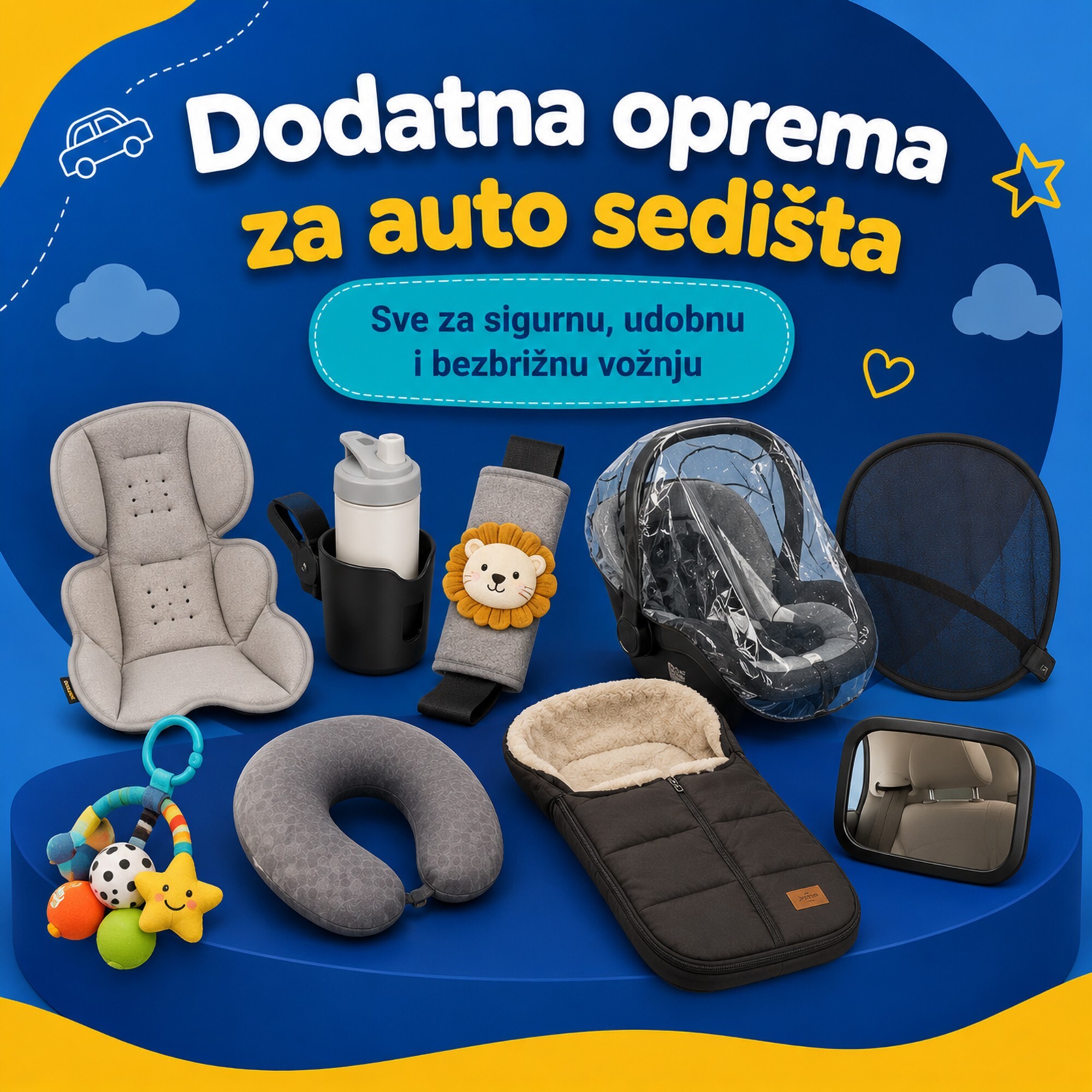 Dodatna oprema za auto sedišta