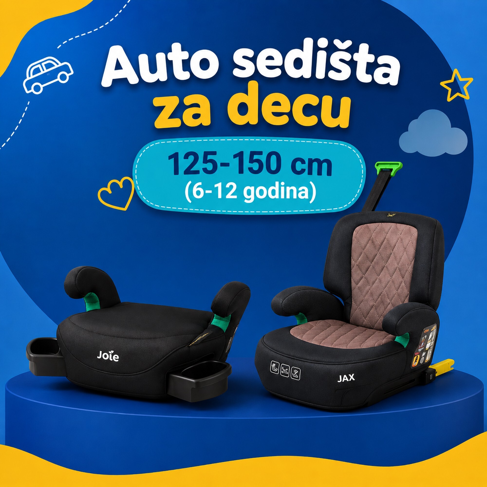 Busteri za decu od 125-150 cm (6-12 godina)