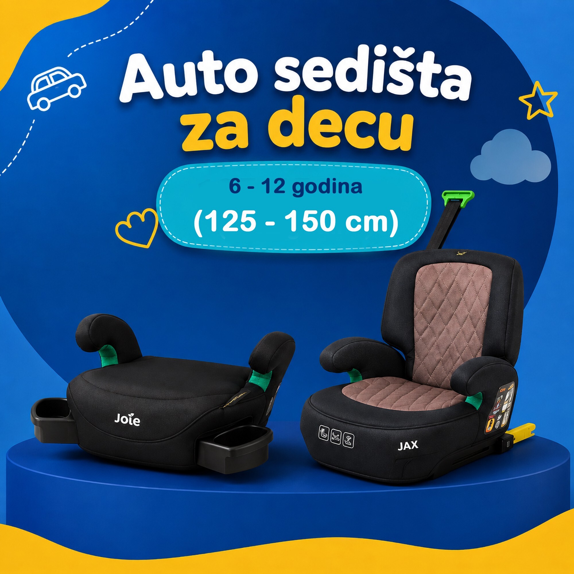 Busteri za decu od 125-150 cm (6-12 godina)