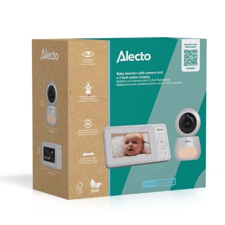 Alecto DVM2043 baby monitor originalno pakovanje