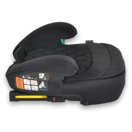 Cangaroo Autosedište Booster JAX Isofix 125-150cm Black