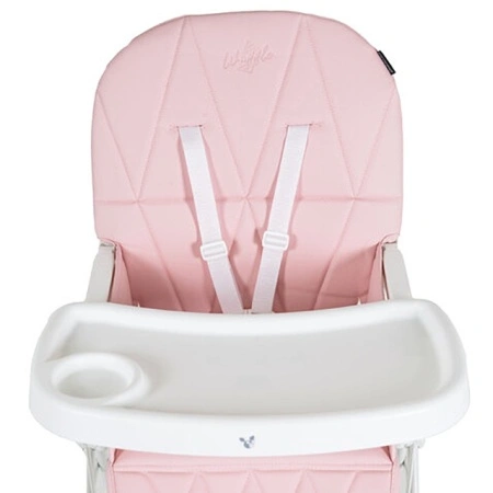 Cangaroo Stolica za hranjenje Waffle Pink