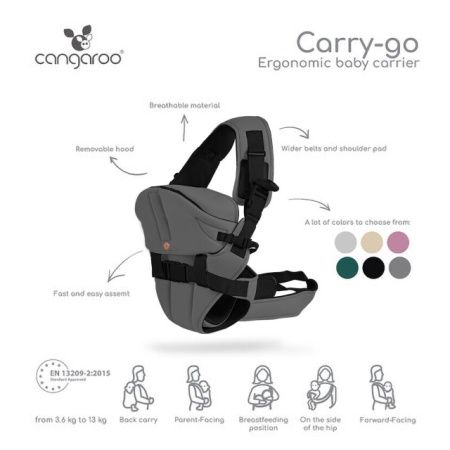 Cangaroo Kengur nosiljka za bebe Carry Go