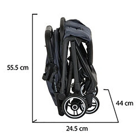Cangaroo Kolica AIRWALK Graystone 22kg