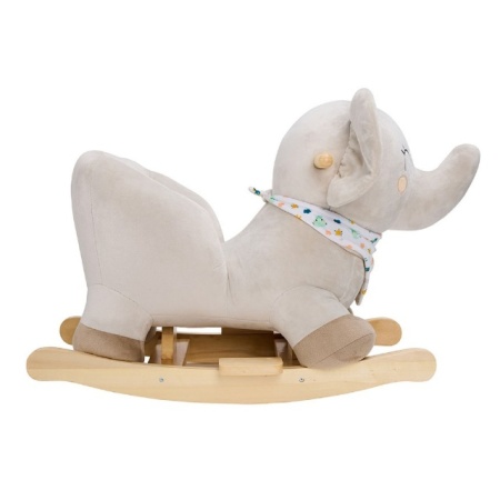 Stabilna baza drvene ljuljaške Eurekakids Elephant Rocker