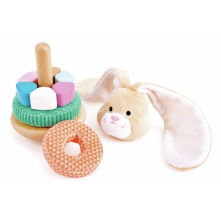 Hape Bunny Stacker senzorna kula za slaganje za bebe