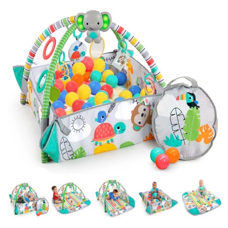 Kids 2 Baby Bright Starts Podloga za igru 5 u 1 Totally Tropical 12624