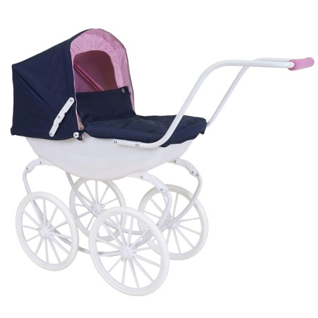 Knorr Toys Kolica za lutke Classic Navy
