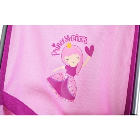 Knorr Toys SIM kolica za lutke dezen Princess Pink