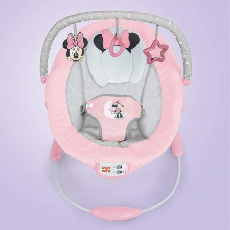 Kids II Bright Starts Lezaljka Minnie Mouse Rosy Skies