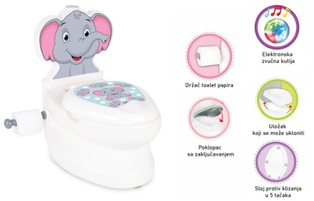 Pilsan Noša za decu mini toalet Elephant