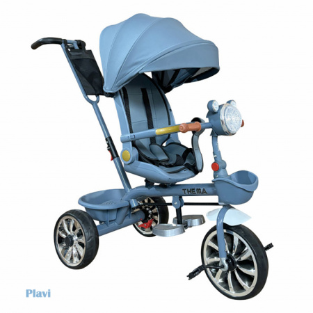 Thema sport Tricikl TS-610 sa rotacijom sedišta Plavi