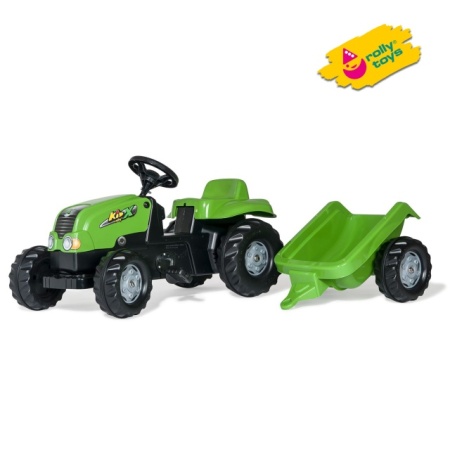 Rolly Toys Traktor Rolly Kid - X sa prikolicom