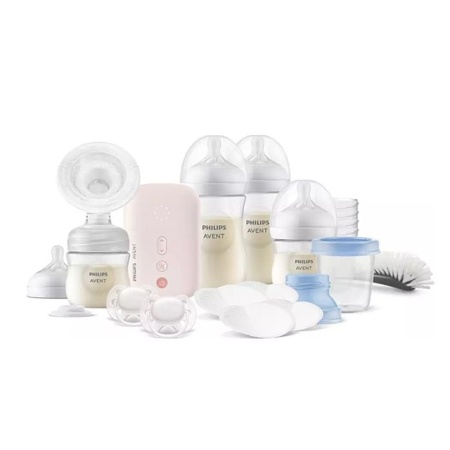 Avent Gift set za dojenje sa električnom pumpicom za izmazanje SCD340/31