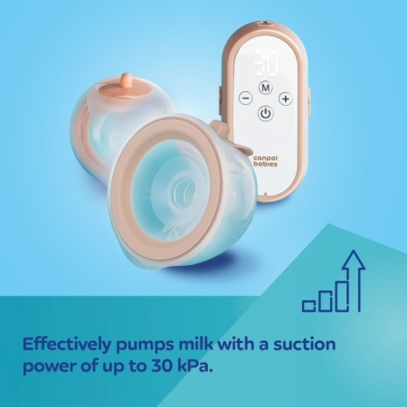 Canpol Babies TWIN Električna pumpa za izmazanje Hands Free Wireless 20/106