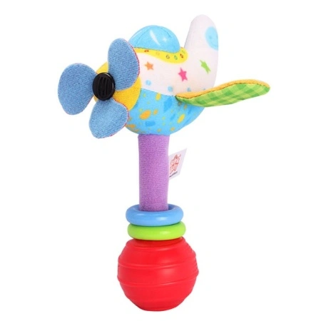 JollyBaby Plišana zvečka avion