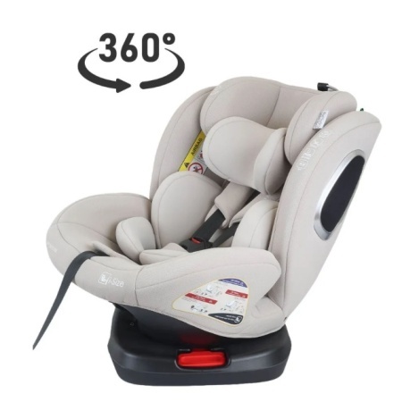 Rotirajuće auto sedište Jungle Adventure 40-150 cm - bež
