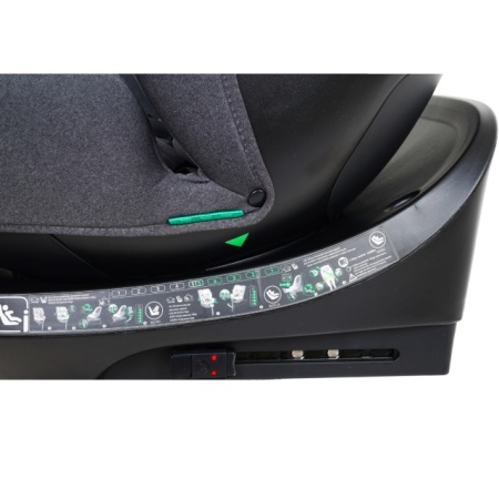 Jungle Auto sedište JET Isofix 40-150cm Grey sa rotacijom sedišta 
