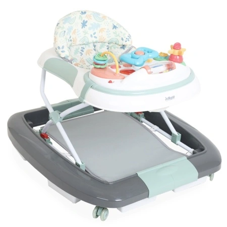 Jungle Klik Klak Grey dubak i klackalica za bebe 2u1