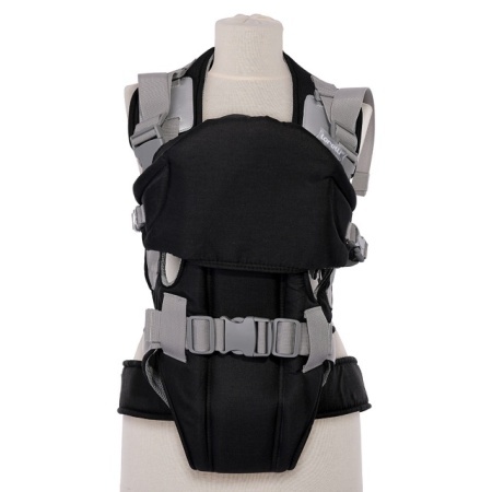 Kengur nosiljka Lorelli Weekend Black &amp; Grey napred