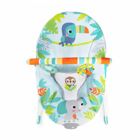 Kids II Bright Starts Lezaljka sa vibracijom Rain Forest Vibes 12227